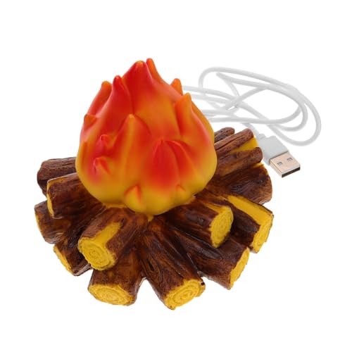 ULTECHNOVO LED Flammenlampe mit Simuliertem Lagerfeuer Effekt USB Betrieben Dekorative Tischleuchte für Halloween Weihnachten Party Lebensechte Flammen Atmosphäre Langlebig und Stimmungsvoll ULTECHNOVO LED Flammenlampe mit Simuliertem Lagerfeuer Effekt USB Betrieben Dekorative Tischleuchte für Halloween Weihnachten Party Lebensechte Flammen Atmosphäre Langlebig und Stimmungsvoll von ULTECHNOVO