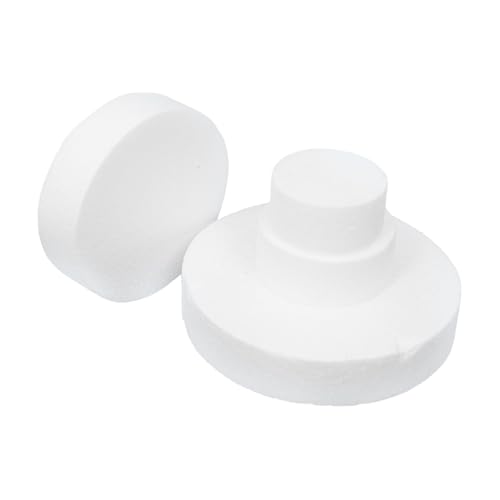 ULTECHNOVO Lagiges Schaumstoff Kuchenmodell für Bastelarbeiten Wiederverwendbare Runde Form für und Tortendekoration Vielseitige Schablone für Fondant und ULTECHNOVO Lagiges Schaumstoff Kuchenmodell für Bastelarbeiten Wiederverwendbare Runde Form für und Tortendekoration Vielseitige Schablone für Fondant und von ULTECHNOVO
