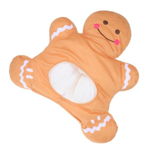 ULTECHNOVO Lustige Lebkuchenmann Kostüm Mütze aus Baumwolle und Plüsch Weihnachts Party Foto Requisite Bequemer Auffälliger Kopfschmuck für Karneval Bühne Geburtstag Vielseitig Einsetzbar ULTECHNOVO Lustige Lebkuchenmann Kostüm Mütze aus Baumwolle und Plüsch Weihnachts Party Foto Requisite Bequemer Auffälliger Kopfschmuck für Karneval Bühne Geburtstag Vielseitig Einsetzbar von ULTECHNOVO