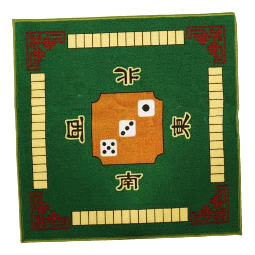 ULTECHNOVO Mahjong Tischmatte Grün rutschfest Mahjong Tischschutz Extra Dicke Geräuschdämpfende Spielmatte Vielseitige Tischdecke Leicht und Tragbar ULTECHNOVO Mahjong Tischmatte Grün rutschfest Mahjong Tischschutz Extra Dicke Geräuschdämpfende Spielmatte Vielseitige Tischdecke Leicht und Tragbar von ULTECHNOVO