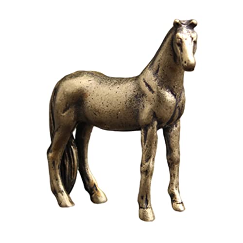 ULTECHNOVO Messing Pferde Ornament für Schreibtischdekoration Retro Tischdeko Vintage Pferdestatue aus Hochwertigem Material für Büro und Zuhause ULTECHNOVO Messing Pferde Ornament für Schreibtischdekoration Retro Tischdeko Vintage Pferdestatue aus Hochwertigem Material für Büro und Zuhause von ULTECHNOVO