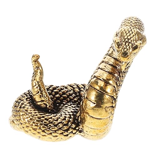 ULTECHNOVO Messing Schlangenfigur Vintage Snake Statue für Wohnzimmer Kreative Tischdekoration Retro Schlangenornament aus Hochwertigem Messing für Wohn und Arbeitsräume ULTECHNOVO Messing Schlangenfigur Vintage Snake Statue für Wohnzimmer Kreative Tischdekoration Retro Schlangenornament aus Hochwertigem Messing für Wohn und Arbeitsräume von ULTECHNOVO