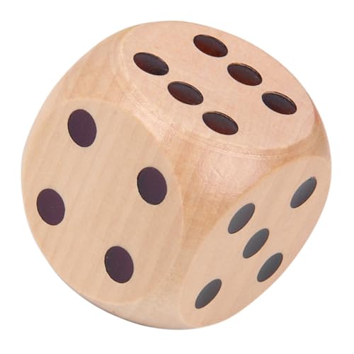 ULTECHNOVO Naturholz Würfel Sechsseitige Holzspielwürfel für Brettspiele Partyspiele und Familienunterhaltung Leicht und Langlebig für Spielabende ULTECHNOVO Naturholz Würfel Sechsseitige Holzspielwürfel für Brettspiele Partyspiele und Familienunterhaltung Leicht und Langlebig für Spielabende von ULTECHNOVO