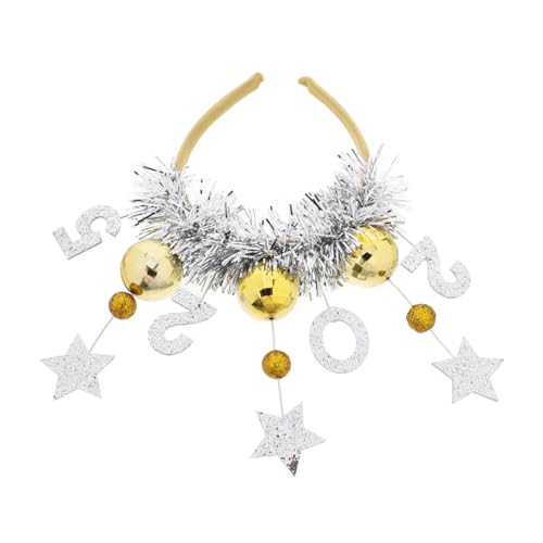 ULTECHNOVO Neujahrs Haarband Elastisches Party Stirnband für Erwachsene für Festlichkeiten Feiern und Fotorequisiten Leicht und Bequem für Altersgruppen ULTECHNOVO Neujahrs Haarband Elastisches Party Stirnband für Erwachsene für Festlichkeiten Feiern und Fotorequisiten Leicht und Bequem für Altersgruppen von ULTECHNOVO