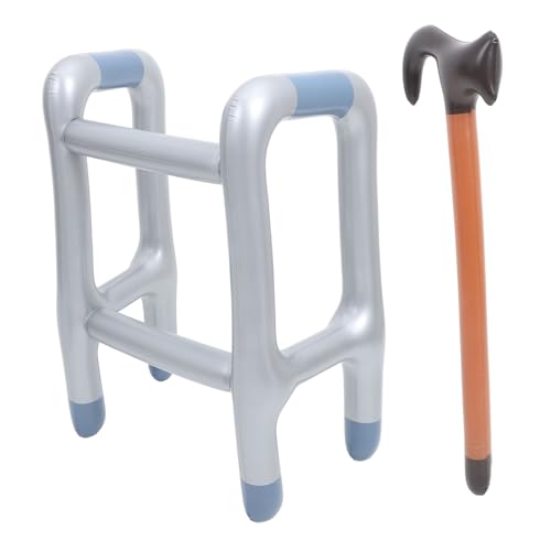 ULTECHNOVO PVC Aufblasbarem Gehstock für Halloween Kostümparty und Bühnenaufführungen Leicht und Tragbar für Kostümierungen und Partys ULTECHNOVO PVC Aufblasbarem Gehstock für Halloween Kostümparty und Bühnenaufführungen Leicht und Tragbar für Kostümierungen und Partys von ULTECHNOVO