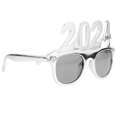 ULTECHNOVO Party Brille Silberne Kunststoff Brillen Lustige Neuheit Foto Requisiten für Neujahrsfeier und Abschlussgeschenk ULTECHNOVO Party Brille Silberne Kunststoff Brillen Lustige Neuheit Foto Requisiten für Neujahrsfeier und Abschlussgeschenk von ULTECHNOVO