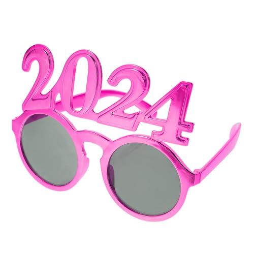 ULTECHNOVO Partybrille Rosa Lustige Zahlenbrille PC Material Leichtes Foto Requisit Silvester Neujahrsfeier Zubehör ULTECHNOVO Partybrille Rosa Lustige Zahlenbrille PC Material Leichtes Foto Requisit Silvester Neujahrsfeier Zubehör von ULTECHNOVO
