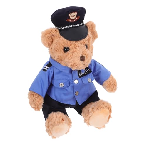 ULTECHNOVO Polizeibär Puppe Babyspielzeug Plüschtier Kuscheltiere Für Mädchen Bär Kuscheltier Realistisch Niedlicher Bär Plüschpuppen Kuscheltier Bär Kinderspielzeug Teenager Pp Baumwolle ULTECHNOVO Polizeibär Puppe Babyspielzeug Plüschtier Kuscheltiere Für Mädchen Bär Kuscheltier Realistisch Niedlicher Bär Plüschpuppen Kuscheltier Bär Kinderspielzeug Teenager Pp Baumwolle von ULTECHNOVO