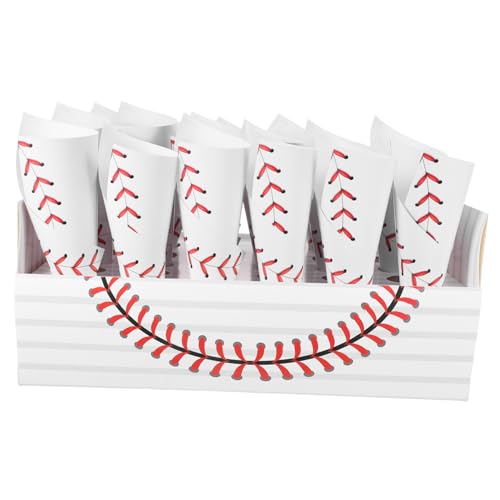 ULTECHNOVO Popcorn Ausgabeständer Papiertüten Lebensmitteltüten Aus Pappe Popcorntüten Sport Baseball Filmabend Zubehör Geburtstag Wurstbecher Pommes Frites Halter Pommes Halter ULTECHNOVO Popcorn Ausgabeständer Papiertüten Lebensmitteltüten Aus Pappe Popcorntüten Sport Baseball Filmabend Zubehör Geburtstag Wurstbecher Pommes Frites Halter Pommes Halter von ULTECHNOVO