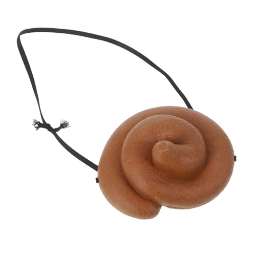 ULTECHNOVO Realistisches Poop Augenpflaster Lustiger Prank Requisit Einzeln Verstellbar Komfortabel Für Halloween Cosplay Party Zubehör Spaßige Festival Dekoration von ULTECHNOVO
