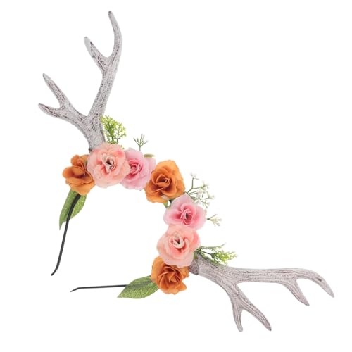 ULTECHNOVO Rentiergeweih-stirnband Aus Weihnachtskostüm-accessoires Künstliches Rentiergeweih Kopfbedeckung Für Halloween-party Und Cosplay ULTECHNOVO Rentiergeweih-stirnband Aus Weihnachtskostüm-accessoires Künstliches Rentiergeweih Kopfbedeckung Für Halloween-party Und Cosplay von ULTECHNOVO