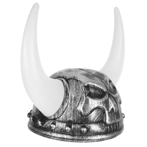 ULTECHNOVO Vikinger Helm Mit Hörnern Lustiger Partyhut Für Festivals Und Mittelalter-themen Für Cosplay Und Besondere Anlässe Vielseitig Einsetzbar Und Bequem Zu Tragen ULTECHNOVO Vikinger Helm Mit Hörnern Lustiger Partyhut Für Festivals Und Mittelalter-themen Für Cosplay Und Besondere Anlässe Vielseitig Einsetzbar Und Bequem Zu Tragen von ULTECHNOVO