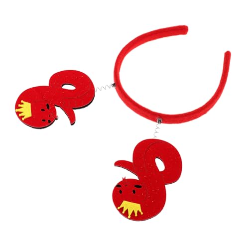 ULTECHNOVO Snake Year Headband Stirnband für Neujahrsfeiern für Chinesische Neujahr und Silvesterveranstaltungen zur Vielseitiges Accessoire für Festliche Anlässe ULTECHNOVO Snake Year Headband Stirnband für Neujahrsfeiern für Chinesische Neujahr und Silvesterveranstaltungen zur Vielseitiges Accessoire für Festliche Anlässe von ULTECHNOVO