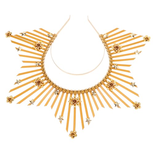 ULTECHNOVO Sonnenstrahlen Krone Stirnband Für Damen Retro Göttin Haarreif Dekoratives Party Accessoire Aus Hochwertigem Für Halloween Und Kostümpartys ULTECHNOVO Sonnenstrahlen Krone Stirnband Für Damen Retro Göttin Haarreif Dekoratives Party Accessoire Aus Hochwertigem Für Halloween Und Kostümpartys von ULTECHNOVO