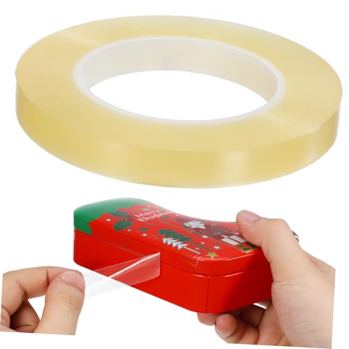 ULTECHNOVO Transparentes PVC Klebeband Lebensmittelechtes Dichtungsband für Lebensmittel-eisendosen Nahtloses Rückstandsloses Versiegeln Widerstandsfähiges Einfach zu Überwachendes ULTECHNOVO Transparentes PVC Klebeband Lebensmittelechtes Dichtungsband für Lebensmittel-eisendosen Nahtloses Rückstandsloses Versiegeln Widerstandsfähiges Einfach zu Überwachendes von ULTECHNOVO