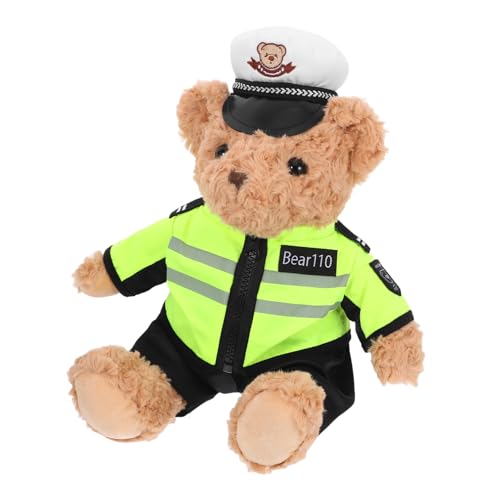ULTECHNOVO Verkehrspolizei Bärpuppe Kuscheltiere Für Jungen Plüschbär Zum Anziehen Kuscheltiere Zum Anziehen Kuscheltier Kuschelbär Plüschbär Pp Baumwolle ULTECHNOVO Verkehrspolizei Bärpuppe Kuscheltiere Für Jungen Plüschbär Zum Anziehen Kuscheltiere Zum Anziehen Kuscheltier Kuschelbär Plüschbär Pp Baumwolle von ULTECHNOVO