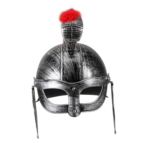 ULTECHNOVO Verstellbare Mittelalterliche Römische Krieger Maske für Halloween Cosplay und Bühnenaufführungen Leicht Praktisch und Vielseitig ULTECHNOVO Verstellbare Mittelalterliche Römische Krieger Maske für Halloween Cosplay und Bühnenaufführungen Leicht Praktisch und Vielseitig von ULTECHNOVO