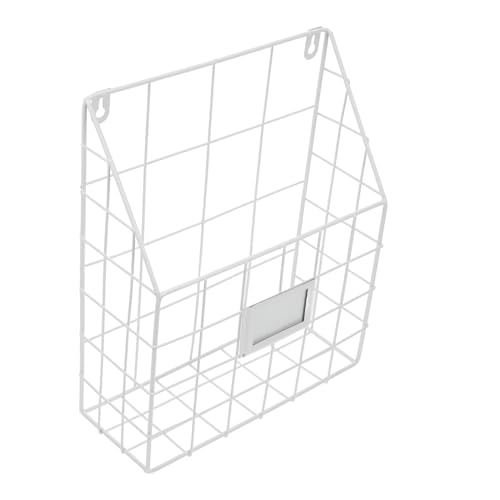 ULTECHNOVO Wandmontierter Zeitschriftenhalter aus Robustem Moderner Zeitungsständer für Badezimmer Büro und Wohnzimmer Einfache Installation mit Werkzeugen Stilvolles Platzsparendes Design von ULTECHNOVO