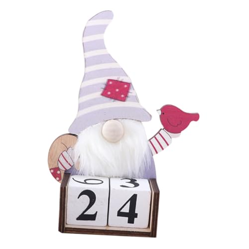 ULTECHNOVO Weihnachtlicher Holz Desktop Kalender Kreativer Wiederverwendbarer No Face Doll Kalender aus Premium Holz Tischdeko für Wohnzimmer Büro und Schlafzimmer ULTECHNOVO Weihnachtlicher Holz Desktop Kalender Kreativer Wiederverwendbarer No Face Doll Kalender aus Premium Holz Tischdeko für Wohnzimmer Büro und Schlafzimmer von ULTECHNOVO