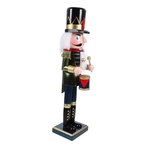 ULTECHNOVO Weihnachtlicher Holz Soldat mit Trommel Detailreiche Tischdekoration für Xmas Party Realistisches Holzfiguren Ornament Festliche Weihnachtsdeko für Zuhause und Gastronomie ULTECHNOVO Weihnachtlicher Holz Soldat mit Trommel Detailreiche Tischdekoration für Xmas Party Realistisches Holzfiguren Ornament Festliche Weihnachtsdeko für Zuhause und Gastronomie von ULTECHNOVO