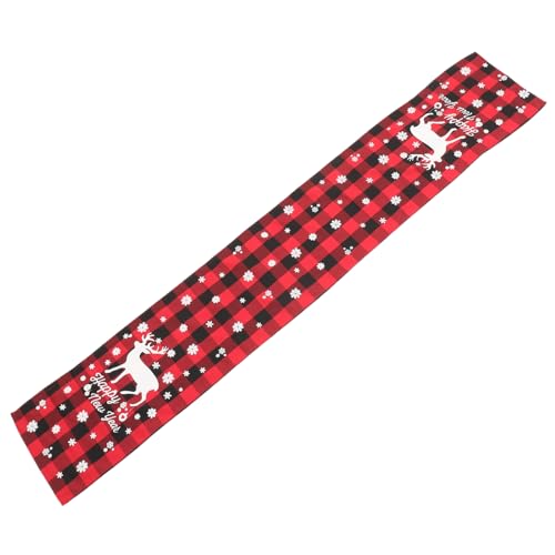 ULTECHNOVO Weihnachtlicher Tischläufer mit Festlichem Mas Design Kariert mit Rentiermotiv Hochwertige Verarbeitung Vielseitig Einsetzbar für Weihnachtsfeiern Heimdekoration und Restaurant ULTECHNOVO Weihnachtlicher Tischläufer mit Festlichem Mas Design Kariert mit Rentiermotiv Hochwertige Verarbeitung Vielseitig Einsetzbar für Weihnachtsfeiern Heimdekoration und Restaurant von ULTECHNOVO