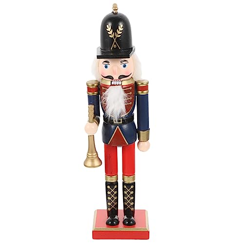 ULTECHNOVO Weihnachts Walnussknacker Holzfigur Handbemalt Festliche Desktop Dekoration für Weihnachten Garten und Partyschmuck Farbenfrohes Deko Element ULTECHNOVO Weihnachts Walnussknacker Holzfigur Handbemalt Festliche Desktop Dekoration für Weihnachten Garten und Partyschmuck Farbenfrohes Deko Element von ULTECHNOVO