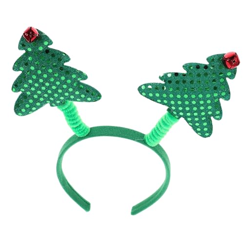 ULTECHNOVO Weihnachtsbaum Haarreif mit Glitzer Leichter Bequemer Kopfschmuck für Xmas Party Festliches Cosplay Accessoire für Weihnachtsfeier und Fotosessions ULTECHNOVO Weihnachtsbaum Haarreif mit Glitzer Leichter Bequemer Kopfschmuck für Xmas Party Festliches Cosplay Accessoire für Weihnachtsfeier und Fotosessions von ULTECHNOVO