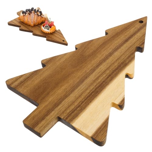ULTECHNOVO Weihnachtsbaum Schneidebrett aus Multifunktionales Serviertablett für Käse und Obst Dekorative Charcuterie Platte für Festlichkeiten und Zuhause ULTECHNOVO Weihnachtsbaum Schneidebrett aus Multifunktionales Serviertablett für Käse und Obst Dekorative Charcuterie Platte für Festlichkeiten und Zuhause von ULTECHNOVO
