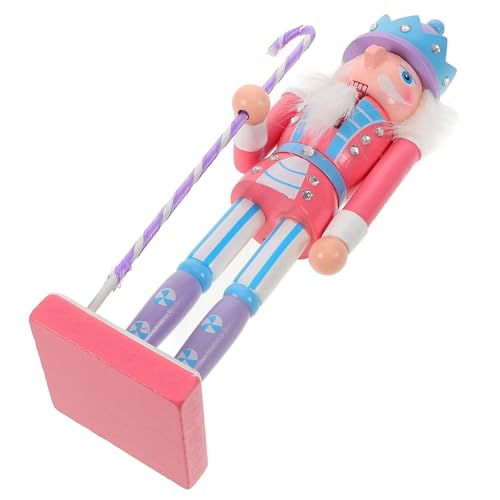 ULTECHNOVO Weihnachtsdeko Holzfigur Traditioneller Soldat Rosa Einzigartiges Weihnachtsornament für Zuhause Festliche Tisch und Baumschmuck Dekoration ULTECHNOVO Weihnachtsdeko Holzfigur Traditioneller Soldat Rosa Einzigartiges Weihnachtsornament für Zuhause Festliche Tisch und Baumschmuck Dekoration von ULTECHNOVO