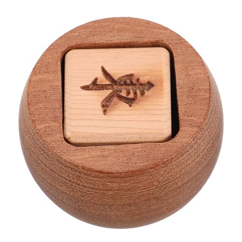 ULTECHNOVO Wood Mahjong Wind Indicator Für Das Chinesische Mahjong -Spiel Verbessert Ihr Spielerlebnis, Das Für Professionelle Und Lässige Spieler Gleichermaßen Geeignet Ist von ULTECHNOVO