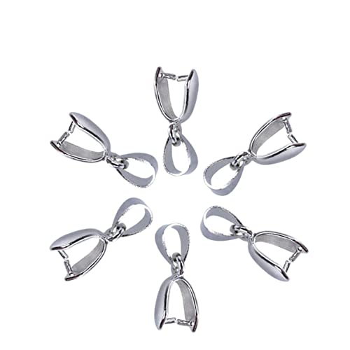 Messing Material 20mm Metall Klemme Clip Bead String Herstellung Zubehör Silber von ULTNICE