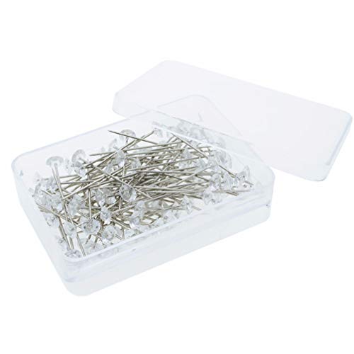 ULTNICE 100pcs Crystal Corsage Pins floralen Bouquet Pins für Hochzeit Deko von ULTNICE