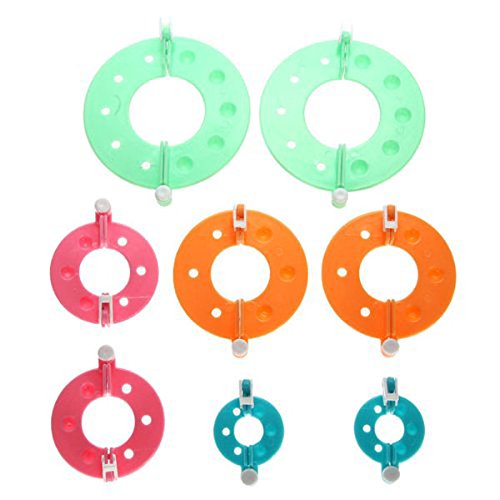 ULTNICE Flaum Kugel Werkzeug 8 Stück 4 Größen Pompom Maker Fluff Kugel DIY Nadel Handwerk Toolkit ULTNICE Flaum Kugel Werkzeug 8 Stück 4 Größen Pompom Maker Fluff Kugel DIY Nadel Handwerk Toolkit von ULTNICE