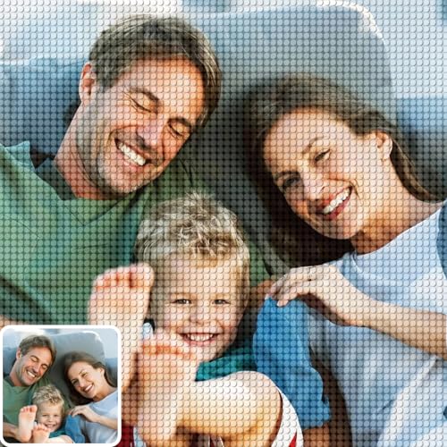 UM UPMALL 5D Diamond Painting Eigenes Foto – Diamond Painting mit eigenem Foto Text Personalisiert, Benutzerdefinierte Geschenke mit Diamantmalerei, Set für Erwachsene Home Decor 70x80cm UM UPMALL 5D Diamond Painting Eigenes Foto – Diamond Painting mit eigenem Foto Text Personalisiert, Benutzerdefinierte Geschenke mit Diamantmalerei, Set für Erwachsene Home Decor 70x80cm von UM UPMALL