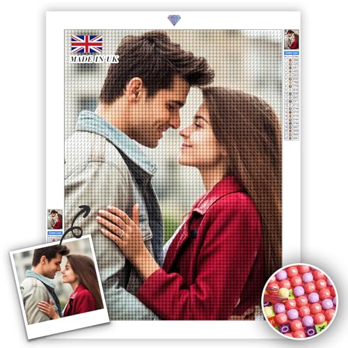 UM UPMALL Diamond Painting Eigenes Foto - Benutzerdefiniertes Diamond Painting Set, Personalisiert Diamond Painting Kunstwerk nach Maß für Wohnkultur, 40x80 cm UM UPMALL Diamond Painting Eigenes Foto - Benutzerdefiniertes Diamond Painting Set, Personalisiert Diamond Painting Kunstwerk nach Maß für Wohnkultur, 40x80 cm von UM UPMALL