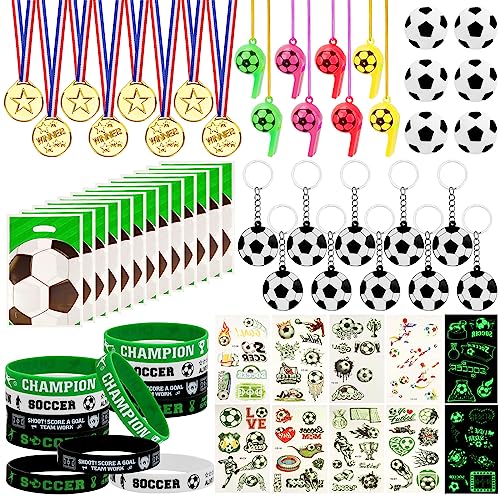 70 Pcs Fußball Party Mitgebsel Kinder, Fußball Give Aways mit Trillerpfeife Schlüsselanhänger Medaille Tattoo Aufkleber Armband Geschenk Taschen, Fußball Party Mitgebsel Kindergeburtstag Geschenk 70 Pcs Fußball Party Mitgebsel Kinder, Fußball Give Aways mit Trillerpfeife Schlüsselanhänger Medaille Tattoo Aufkleber Armband Geschenk Taschen, Fußball Party Mitgebsel Kindergeburtstag Geschenk von UMILKI