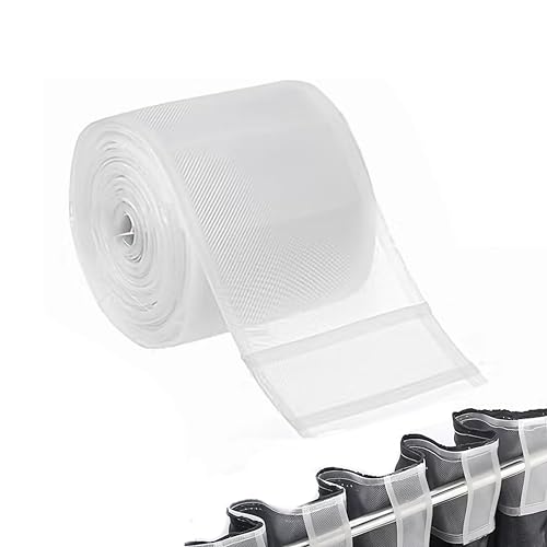 Gardinenband zum Aufnähen, 10 m x 10 cm, Weiß, Verstärkungsband für Vorhänge Gardinenband zum Aufnähen, 10 m x 10 cm, Weiß, Verstärkungsband für Vorhänge von UMLIPOT