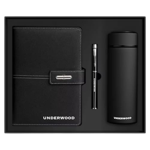 UNDERWOOD Notizbuch Geschenkset hochwertig inkl. Kugelschreiber und Thermoskanne mit Sieb - Business Geschenk UNDERWOOD Notizbuch Geschenkset hochwertig inkl. Kugelschreiber und Thermoskanne mit Sieb - Business Geschenk von UNDERWOOD