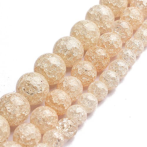 Gebrochene weiße Schnee mehrfarbige Kristallperlen Lose Quarz Kristall Perlen Für Schmuck Herstellung DIY Armband 15 Zoll-leichter Champagner_10mm 36pcs Perlen. Gebrochene weiße Schnee mehrfarbige Kristallperlen Lose Quarz Kristall Perlen Für Schmuck Herstellung DIY Armband 15 Zoll-leichter Champagner_10mm 36pcs Perlen. von UNDERZY