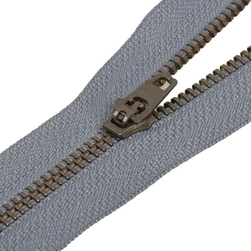 Reißverschluss für Jeans-Hosen, 12 cm, Grau Reißverschluss für Jeans-Hosen, 12 cm, Grau von UNGROL
