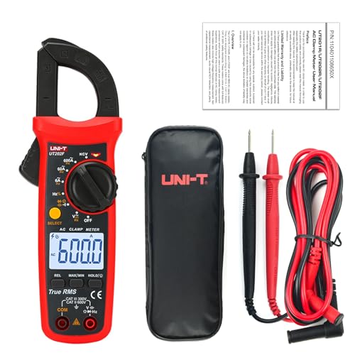 UNI-T UT202F Digital Klemme Meter 6000 Zählungen Auto Range True RMS Hintergrundbeleuchtung NCV Multimeter UNI-T UT202F Digital Klemme Meter 6000 Zählungen Auto Range True RMS Hintergrundbeleuchtung NCV Multimeter von UNI-TREND