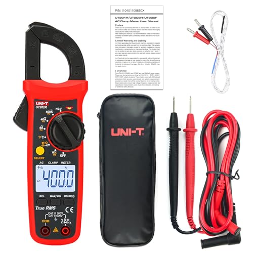UNI-T UT202R Tragbar Multimeter Automatisch Bereich True RMS Klemme Meter mit LCD Anzeige UNI-T UT202R Tragbar Multimeter Automatisch Bereich True RMS Klemme Meter mit LCD Anzeige von UNI-TREND