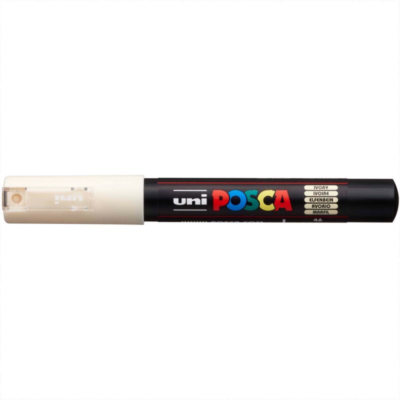 uni POSCA-Marker PC-1MC 0,7-1mm elfenbein uni POSCA-Marker PC-1MC 0,7-1mm elfenbein von Faber Castell