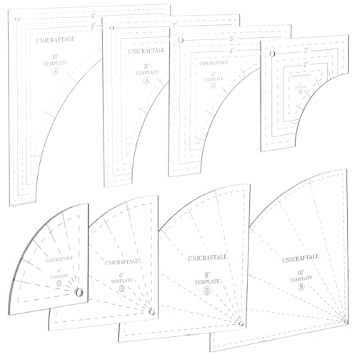UNICRAFTALE 1 Set 64 x 64 x 2,5 mm Acryl Quilt-Lineal Vorlagen klar Nähen Schneiden Quilten Vorlagen DIY Werkzeuge Schnittmuster Quilt-Lineal Set für Nähmaschine Schneidematten Kunst Handwerk UNICRAFTALE 1 Set 64 x 64 x 2,5 mm Acryl Quilt-Lineal Vorlagen klar Nähen Schneiden Quilten Vorlagen DIY Werkzeuge Schnittmuster Quilt-Lineal Set für Nähmaschine Schneidematten Kunst Handwerk von UNICRAFTALE