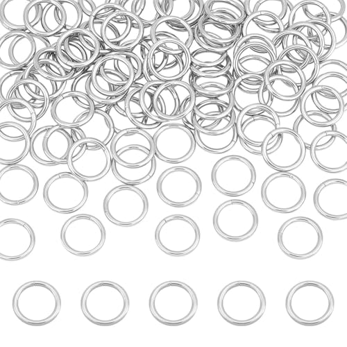 UNICRAFTALE 100 Stück Biegeringe Aus Edelstahl 16mm Runde Ringe Offene Biegeringe Für Die Schmuckherstellung DIY Handwerk Ohrringe Armbänder Anhänger Halsband Beschläge Und Schlüsselanhänger UNICRAFTALE 100 Stück Biegeringe Aus Edelstahl 16mm Runde Ringe Offene Biegeringe Für Die Schmuckherstellung DIY Handwerk Ohrringe Armbänder Anhänger Halsband Beschläge Und Schlüsselanhänger von UNICRAFTALE