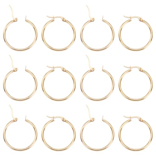 UNICRAFTALE 12 Paar 18K Vergoldete Huggie Creolen Ohrringe Für Damen Edelstahl Knorpel Ohrmanschette Kleine Creolen Mini Creolen Umarmende Creolen Sleeper Ohrhaken Huggie Creolen Ohrringe UNICRAFTALE 12 Paar 18K Vergoldete Huggie Creolen Ohrringe Für Damen Edelstahl Knorpel Ohrmanschette Kleine Creolen Mini Creolen Umarmende Creolen Sleeper Ohrhaken Huggie Creolen Ohrringe von UNICRAFTALE