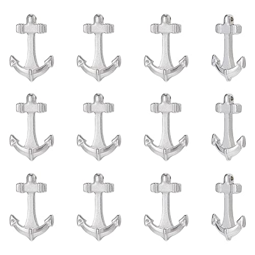 UNICRAFTALE 12 Stk 26mm Lang 304 Edelstahl Anker Haken Verschlüsse Seil Haken Verschlüsse Metall Anker Charm Verschlüsse Für Lederband Halsketten Armbänder Schmuckherstellung Loch 1 mm UNICRAFTALE 12 Stk 26mm Lang 304 Edelstahl Anker Haken Verschlüsse Seil Haken Verschlüsse Metall Anker Charm Verschlüsse Für Lederband Halsketten Armbänder Schmuckherstellung Loch 1 mm von UNICRAFTALE