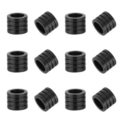 UNICRAFTALE 12 Stück 304 Edelstahl Säulen Abstandsperlen Schwarze Gerillte Rohrperlen Metall 7 mm Große Lochperlen Lose Perlen Für DIY Europäische Armbänder Halsketten Schmuckherstellung UNICRAFTALE 12 Stück 304 Edelstahl Säulen Abstandsperlen Schwarze Gerillte Rohrperlen Metall 7 mm Große Lochperlen Lose Perlen Für DIY Europäische Armbänder Halsketten Schmuckherstellung von UNICRAFTALE