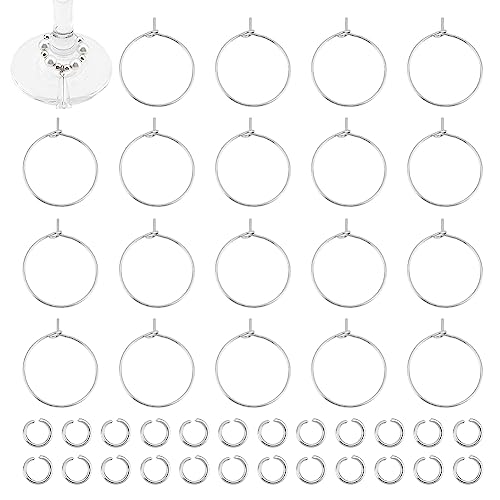 UNICRAFTALE 120Stk Creolen Ohrring Zubehör Set 316 Chirurgischem Edelstahl Perlen Ohrring hypoallergene Weinglas Charm Ringe Mit 200Stk Biegeringen Für Schmuckherstellung Kunsthandwerk Heimwerken UNICRAFTALE 120Stk Creolen Ohrring Zubehör Set 316 Chirurgischem Edelstahl Perlen Ohrring hypoallergene Weinglas Charm Ringe Mit 200Stk Biegeringen Für Schmuckherstellung Kunsthandwerk Heimwerken von UNICRAFTALE