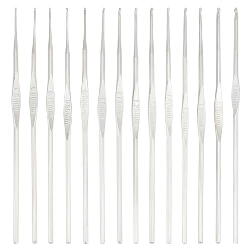 UNICRAFTALE 14 Stück 12 cm Häkelnadeln 0.5~1.9 mm Stift Eisen Häkelnadeln Set Bequeme Häkelnadeln Metall Webnadel Stricknadeln Set Für Anfänger Weben DIY Spitzengarn UNICRAFTALE 14 Stück 12 cm Häkelnadeln 0.5~1.9 mm Stift Eisen Häkelnadeln Set Bequeme Häkelnadeln Metall Webnadel Stricknadeln Set Für Anfänger Weben DIY Spitzengarn von UNICRAFTALE